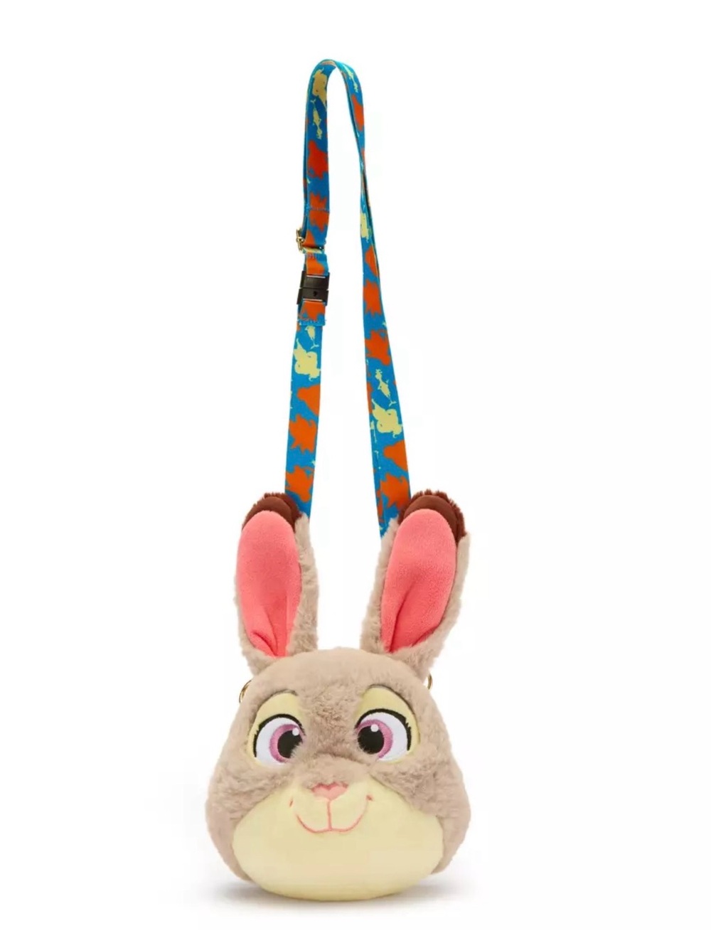 Disney Zootopia Judy Hopps Plush Crossbody Bag Bunny Rabbit Purse NEW with tag